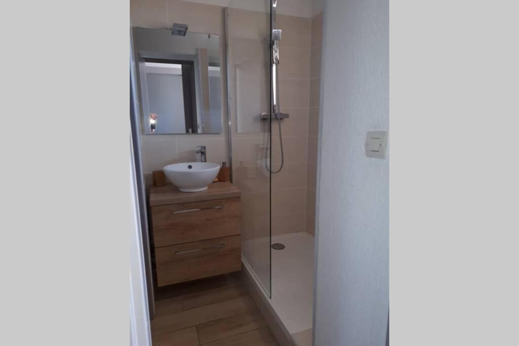 T2 Climatise Vue Sur Mer, Wifi, Piscine Et Parking แซ็ต ภายนอก รูปภาพ