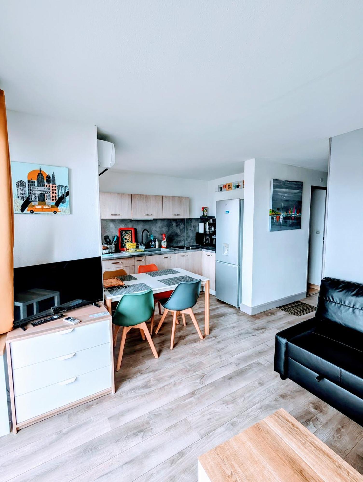 T2 Climatise Vue Sur Mer, Wifi, Piscine Et Parking แซ็ต ภายนอก รูปภาพ